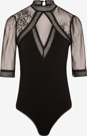 MorganBodi bluza 'DATIL' - crna boja: prednji dio