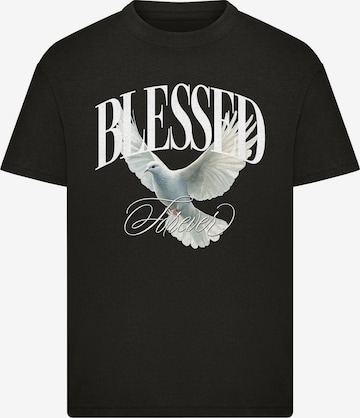 Mister Tee Koszulka 'Blessed Forever' w kolorze czarny: przód
