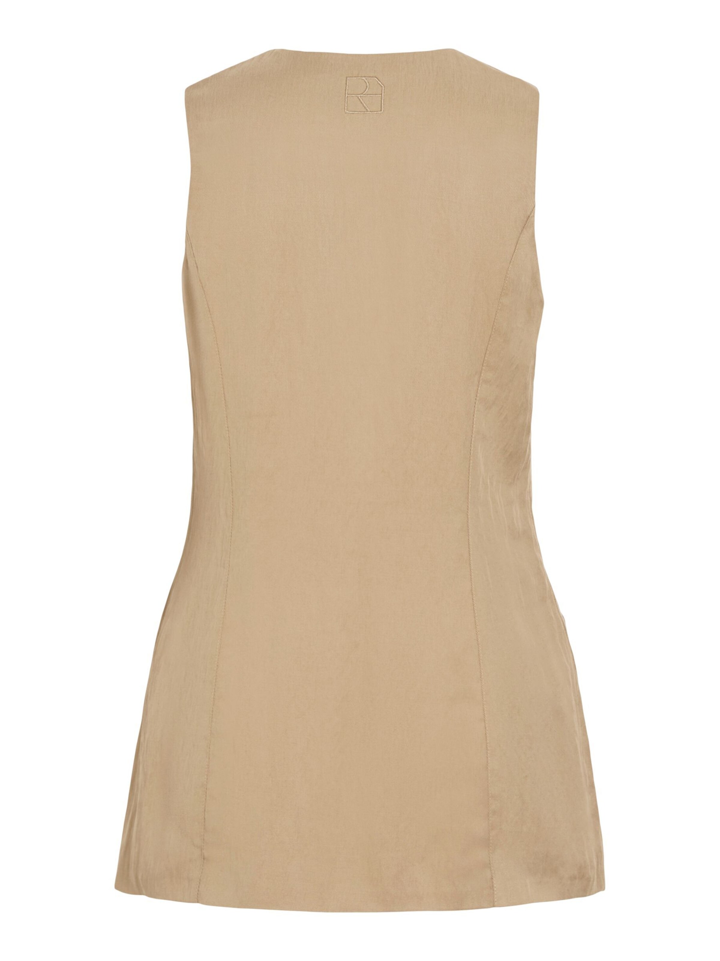 Gilet de costume ROUGE EDIT en marron