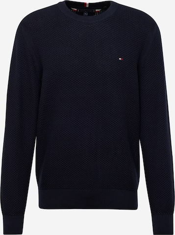 Pull-over TOMMY HILFIGER en bleu : devant