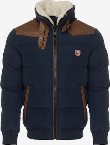 CARISMA Winterjacke '1215 ' in Blau: Vorderseite