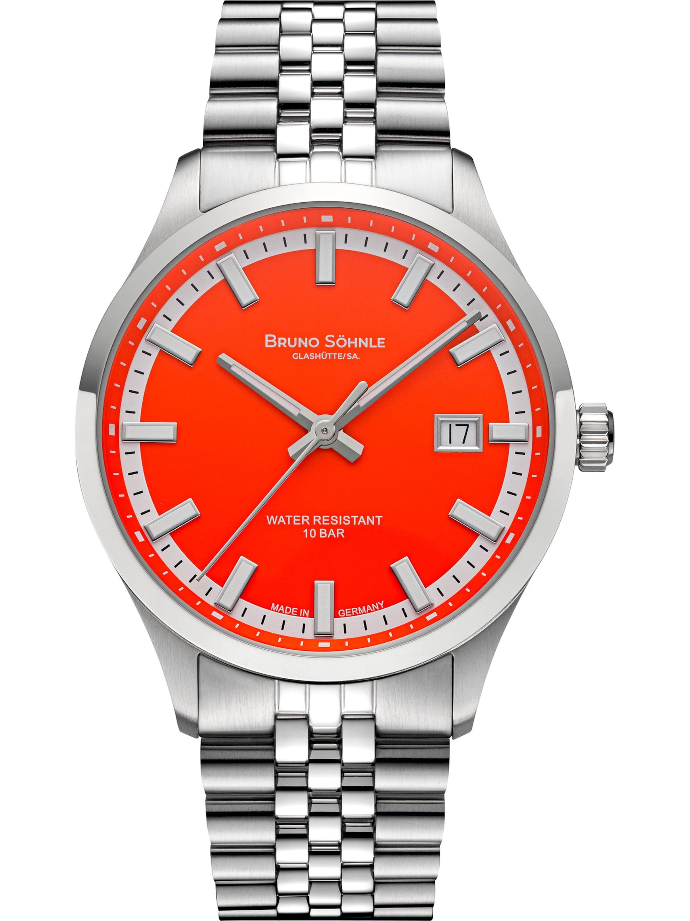 Bruno Söhnle Uhr in Silber: Vorderseite