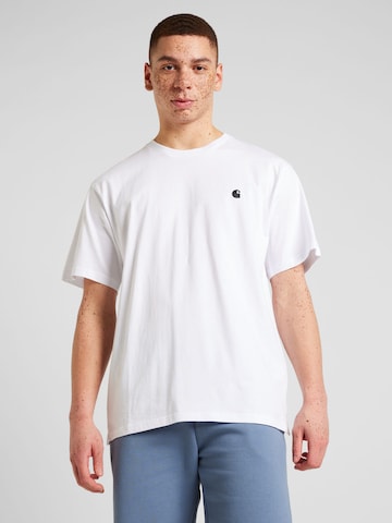 Carhartt WIP Koszulka 'Madison' w kolorze biały: przód