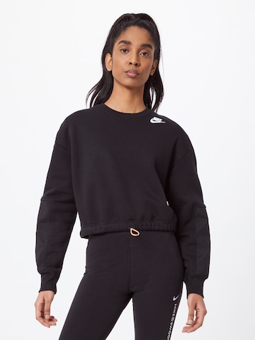 Nike Sportswear Sweatshirt i svart: framsida