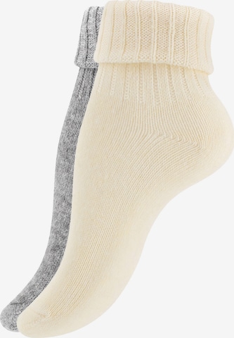 Cotton Prime - Meias em bege: frente