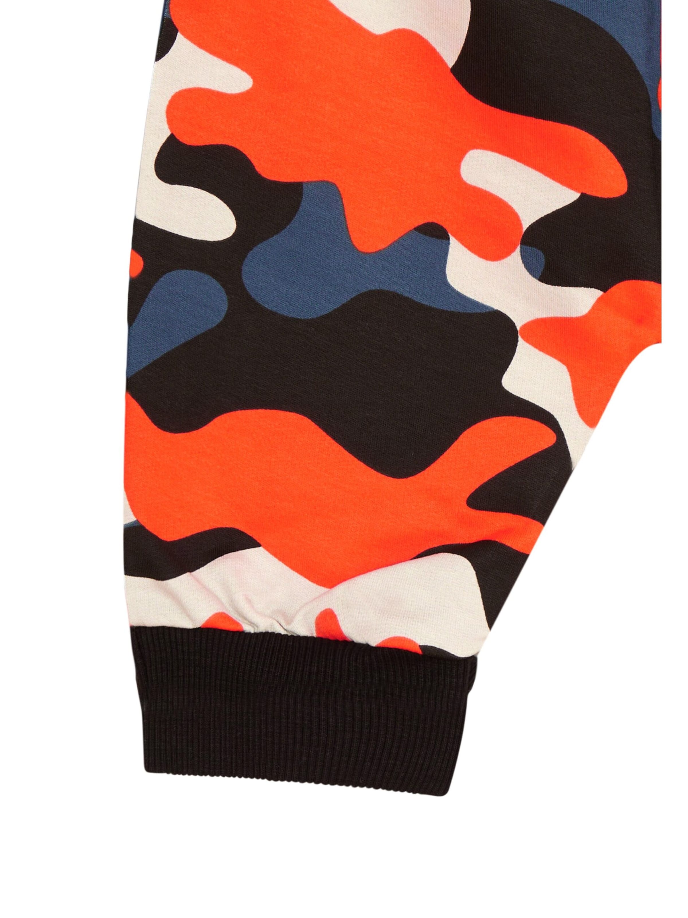 Survêtement 'Wild Camo' Denokids en noir