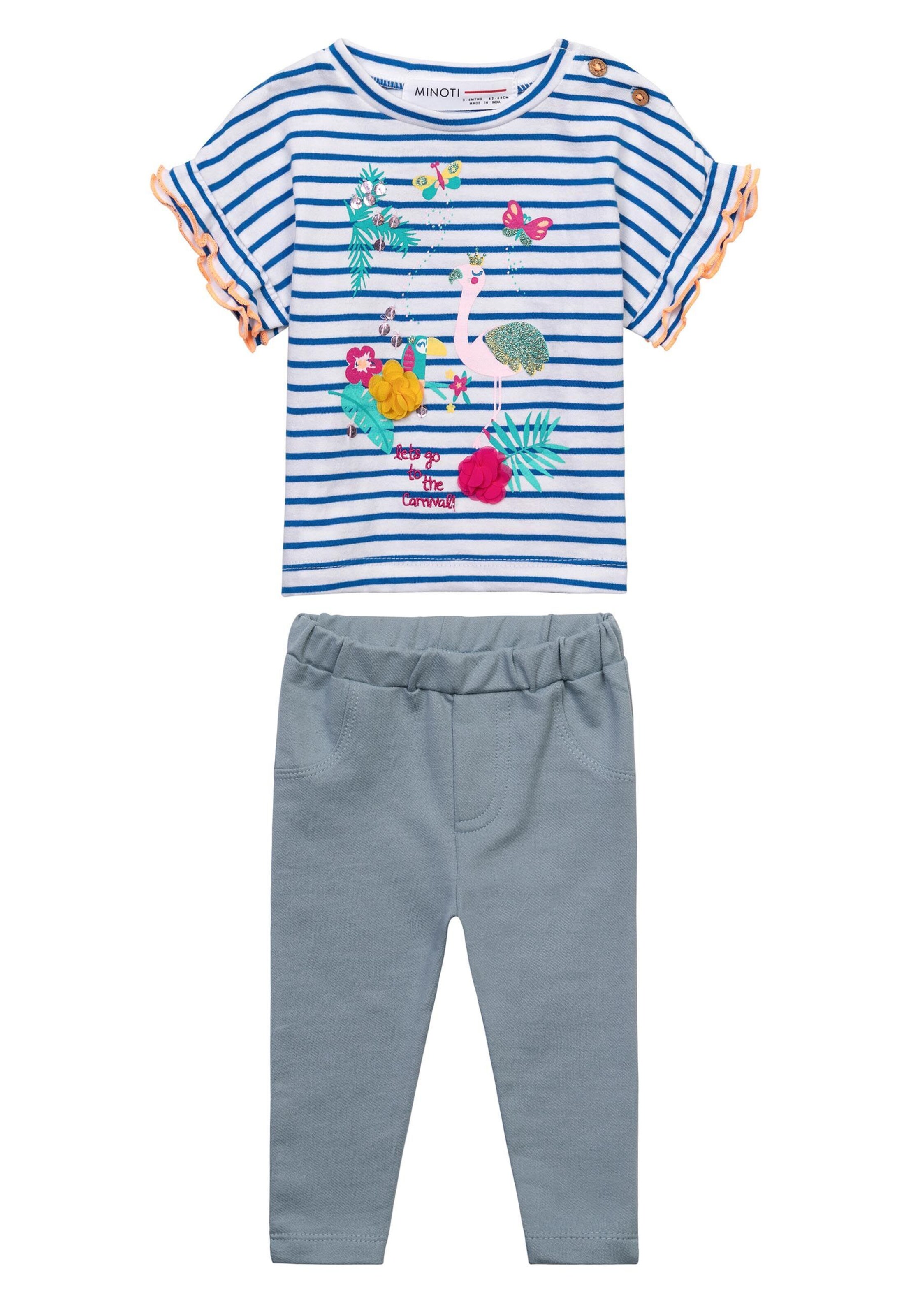 Set de la MINOTI pe albastru: față