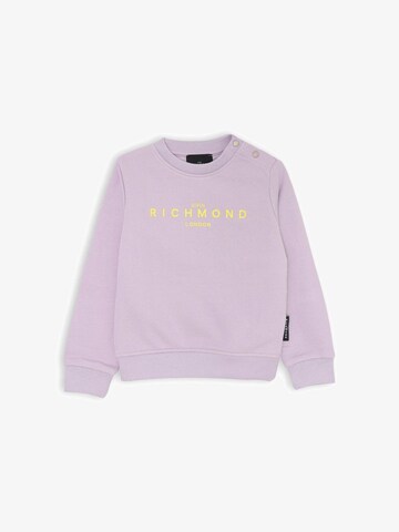 John Richmond Sweatshirt 'Belle' in Purple: front