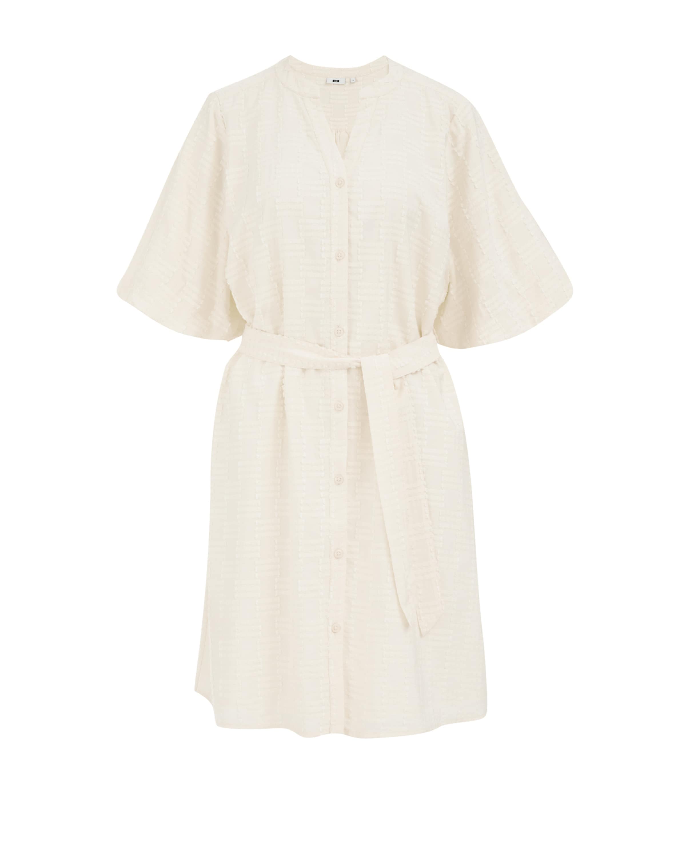 Abito di WE Fashion in bianco: frontale