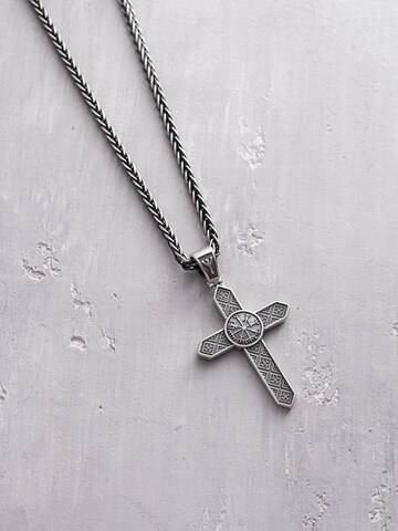Pendentif 'VEGVISIR. WYSZYWANKA SWAROGA mini' REYTEL en argent
