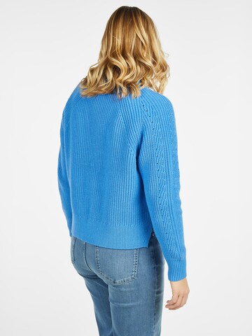 Lovely Sisters Knit Cardigan 'Charlotte' in Blue