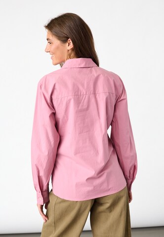 SISTERS POINT - Blusa 'EMBER' en rosa