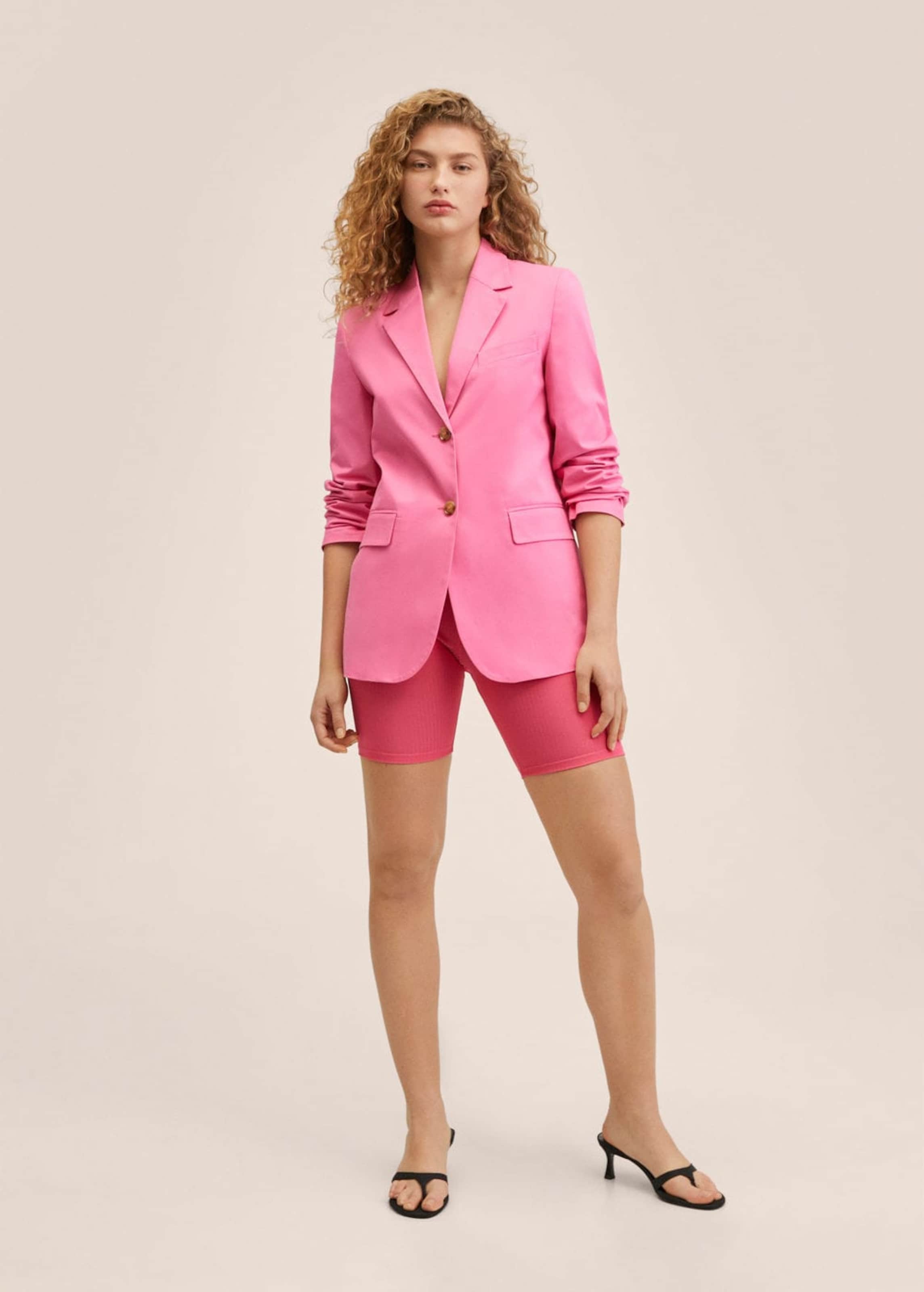 Frauen Blazer MANGO Blazer 'Katy' in Pink - CV91165