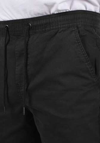 !Solid Regular Chino Pants 'THEREON' in Black