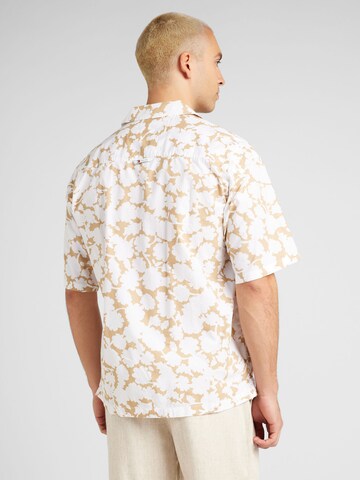 Tommy Jeans Comfort fit Button Up Shirt in White