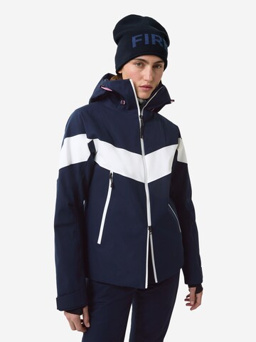 Bogner Fire + Ice Outdoorjacke 'Ashley' in Blau: Vorderseite