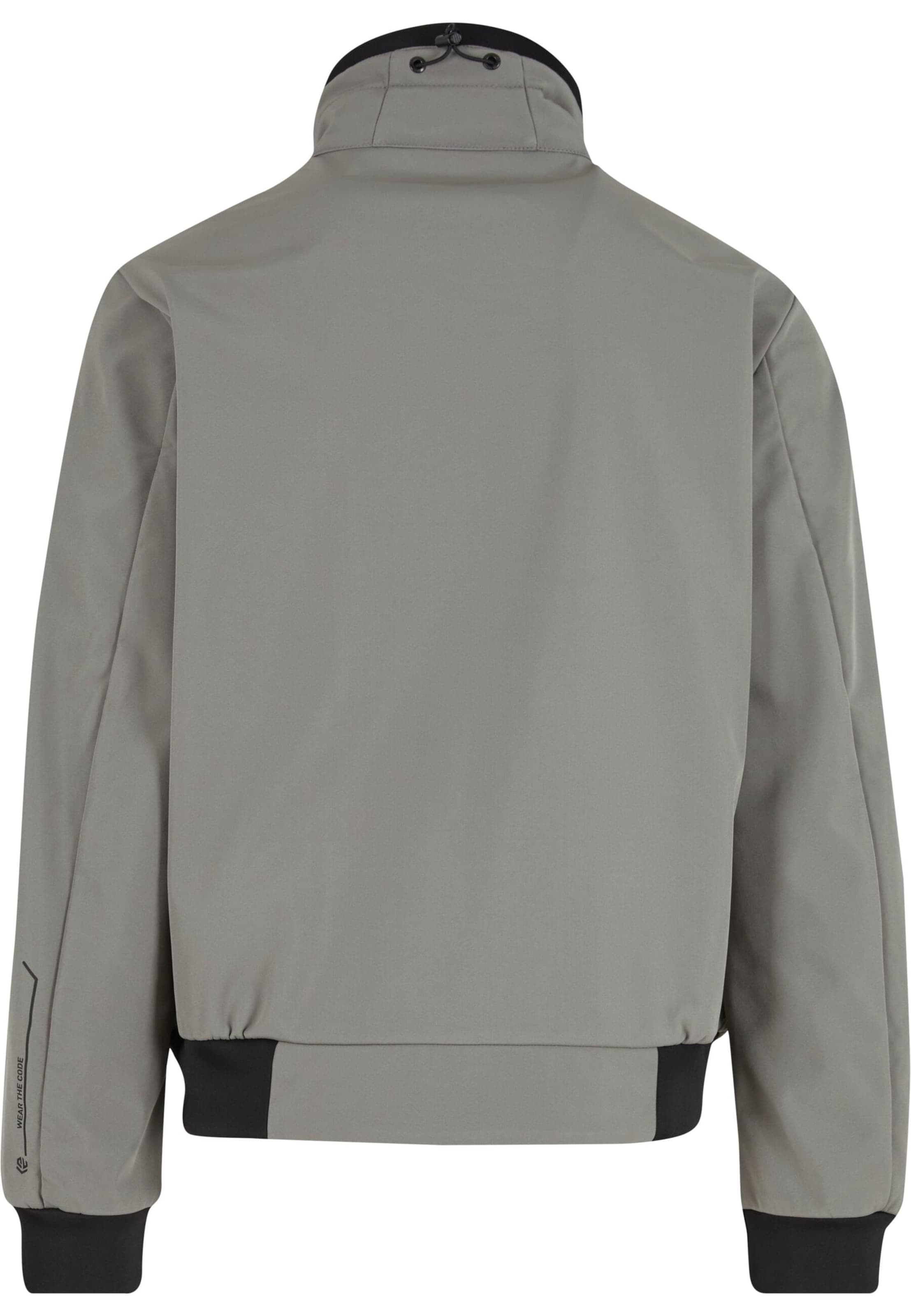 INDICODE JEANS Přechodná bunda 'Route' – šedá