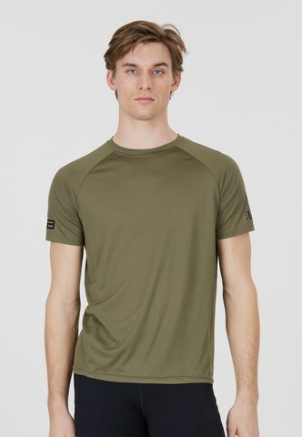 ELITE LAB Performance Shirt 'LAB' in Green: front