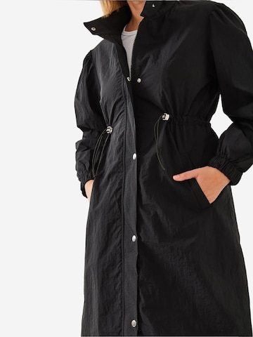 Bianco Lucci Winter Coat in Black