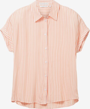 TOM TAILOR Bluse in Orange: predná strana