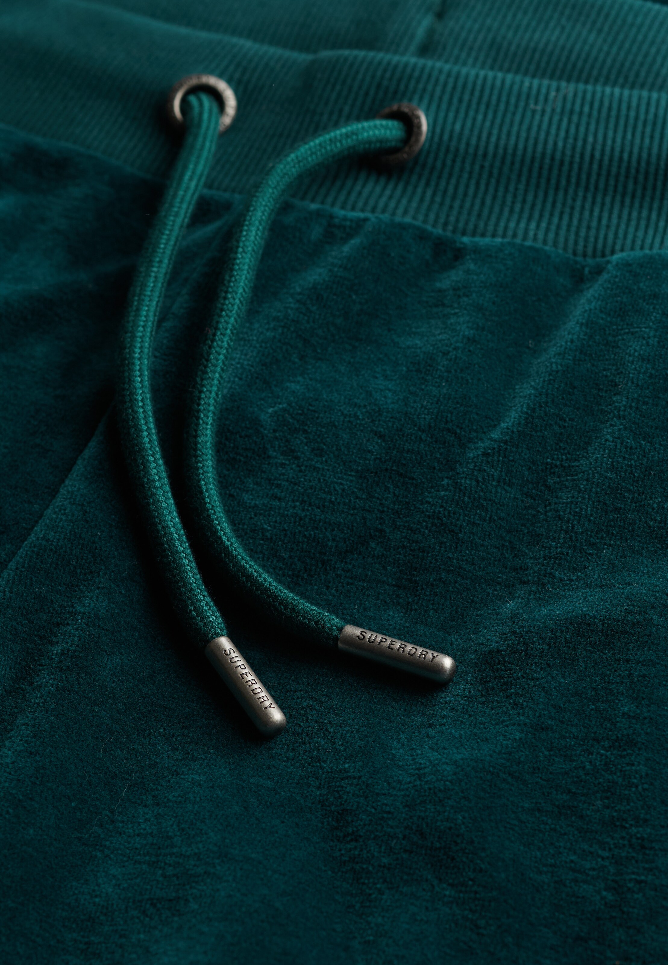 Superdry Wide leg Broek in Groen