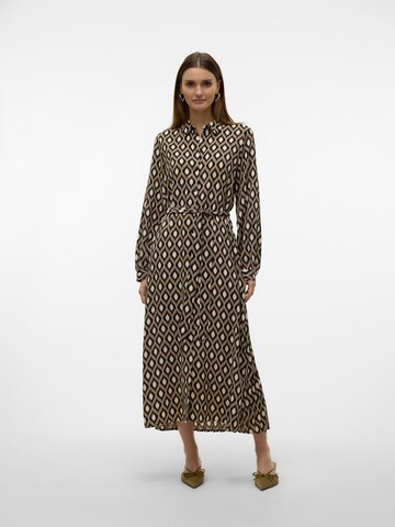 VERO MODA Shirt Dress 'Varia' in Black