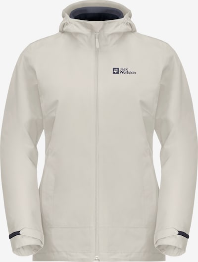 JACK WOLFSKIN Outdoorjas 'MOONRISE' in de kleur Navy / Wit, Productweergave