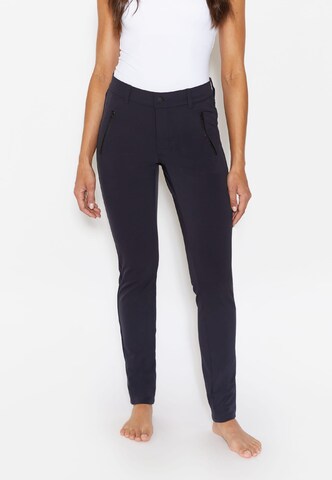 Angels Skinny Broek in Blauw: voorkant
