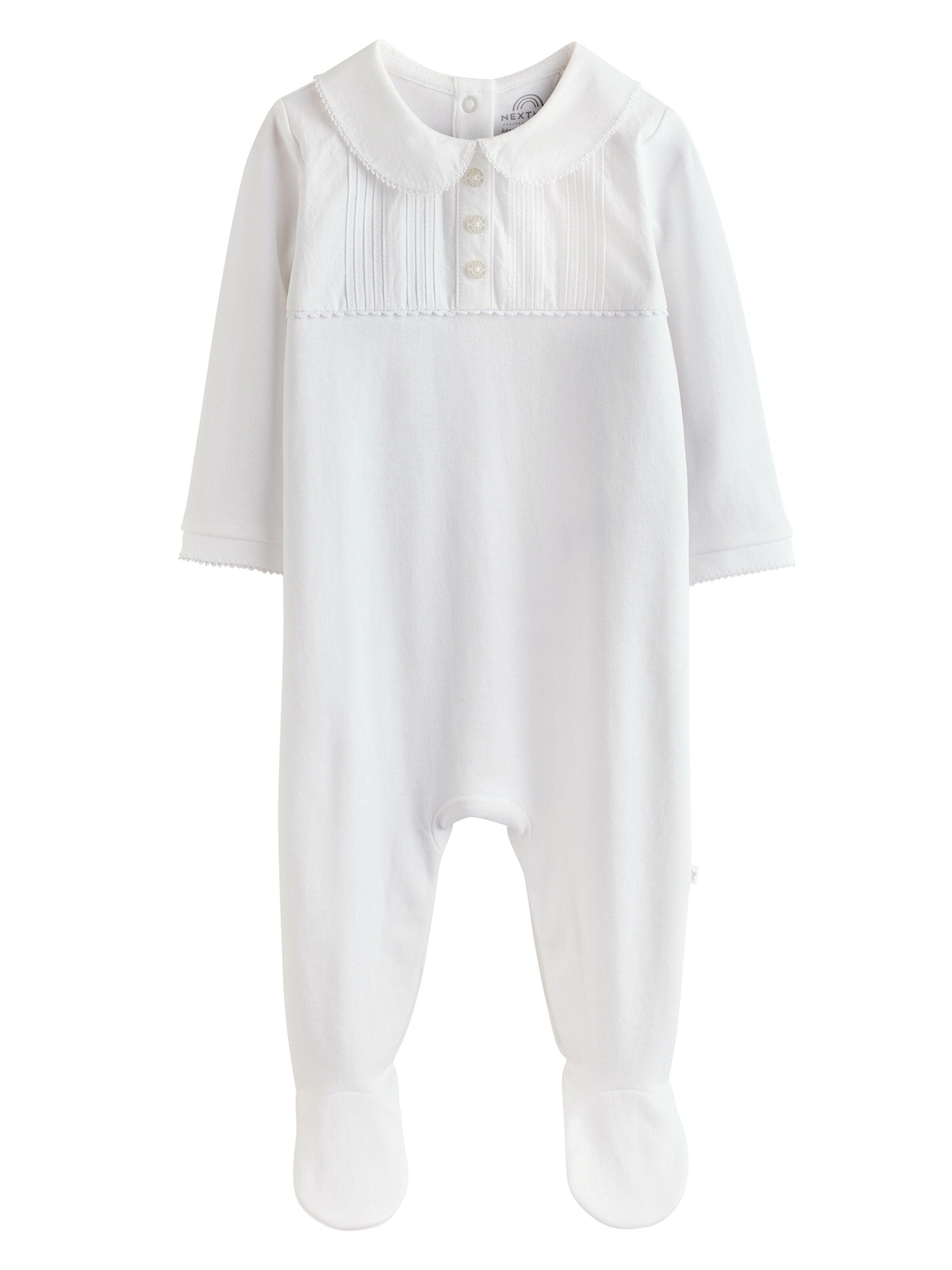 Next Pajamas in White: front