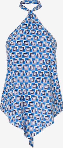 mėlyna Influencer Palaidinė be rankovių: priekis