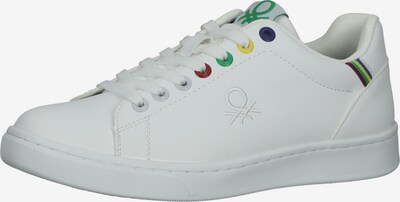 Benetton Footwear Sneaker in grün / weiß, Produktansicht