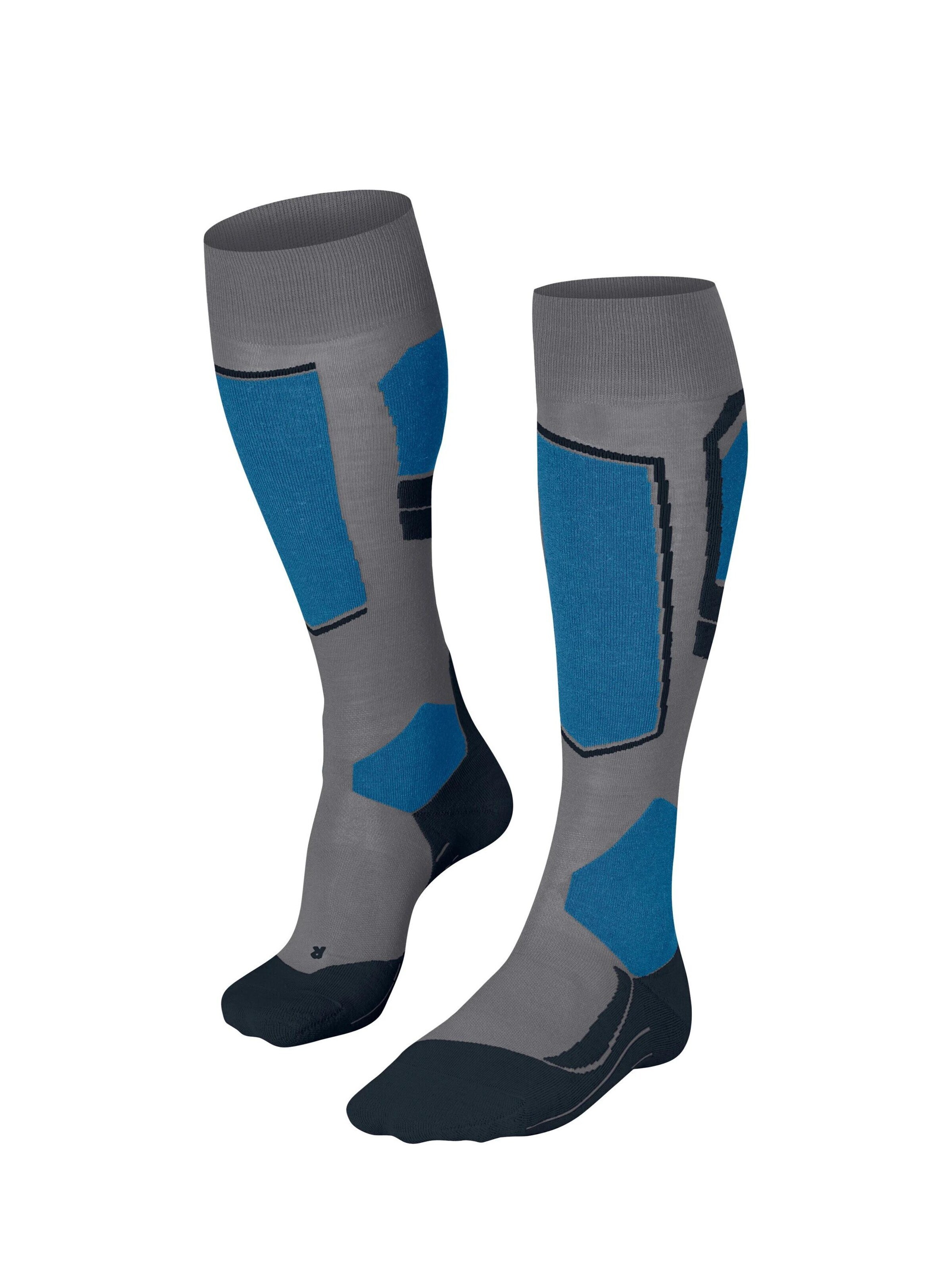 FALKE Athletic Socks 'SK4 Advanced' in Grey: front