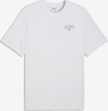 T-Shirt 'Slogan' PUMA en blanc : devant