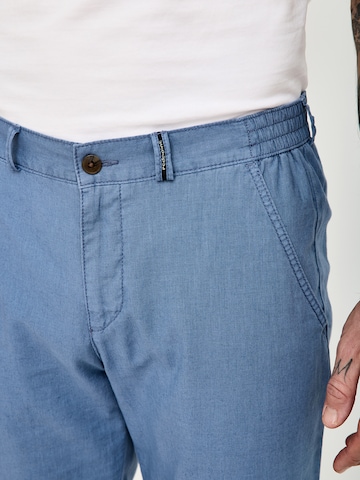 REDPOINT Slimfit Hose in Blau