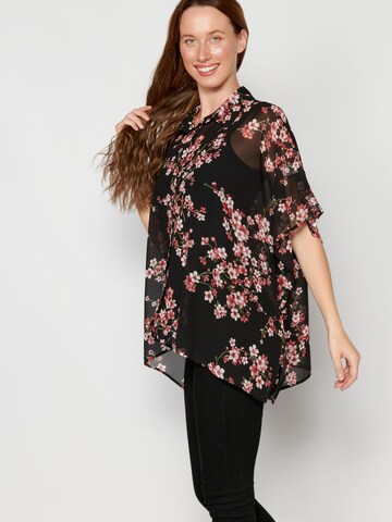 KOROSHI Bluse in Schwarz