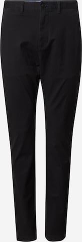 TOMMY HILFIGER Slimfit Chino hlače 'HARLEM ESSENTIAL' | črna barva: sprednja stran