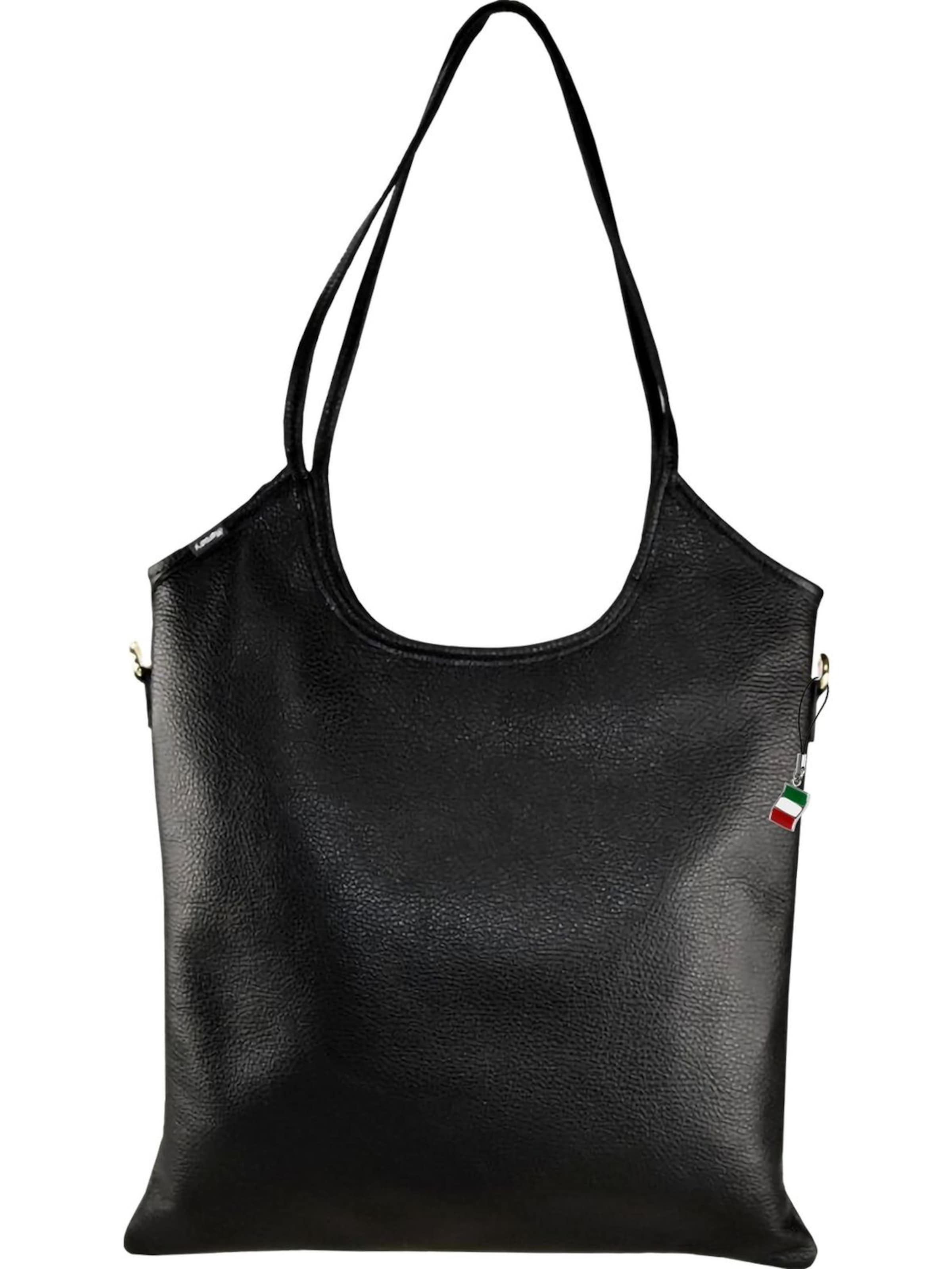 Florence Crossbody bag in Black: front