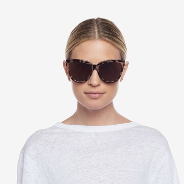 LE SPECS Okulary przeciwsłoneczne 'Liar Lair' w kolorze brązowy: przód