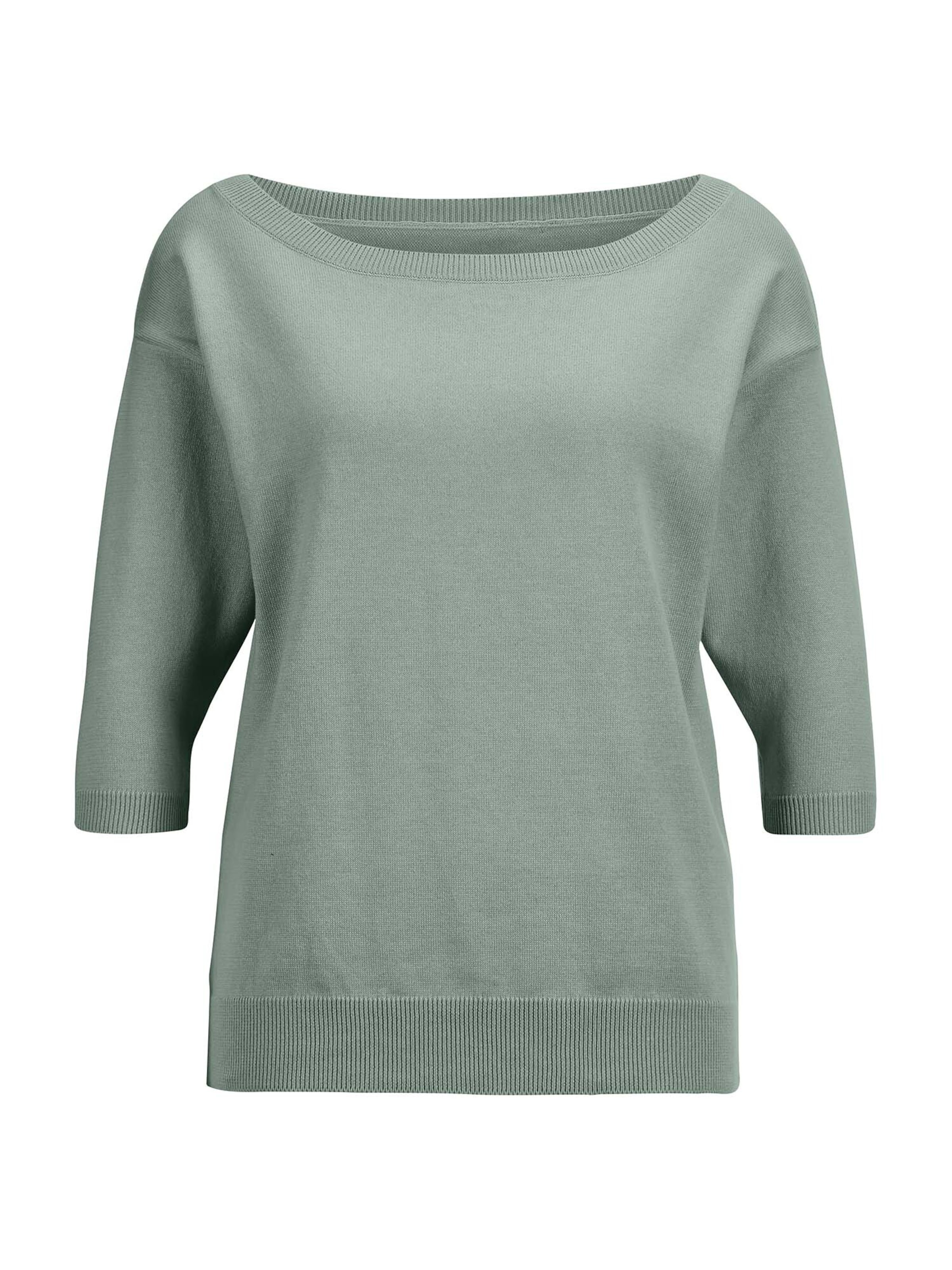 Pull-over MADELEINE en vert : devant