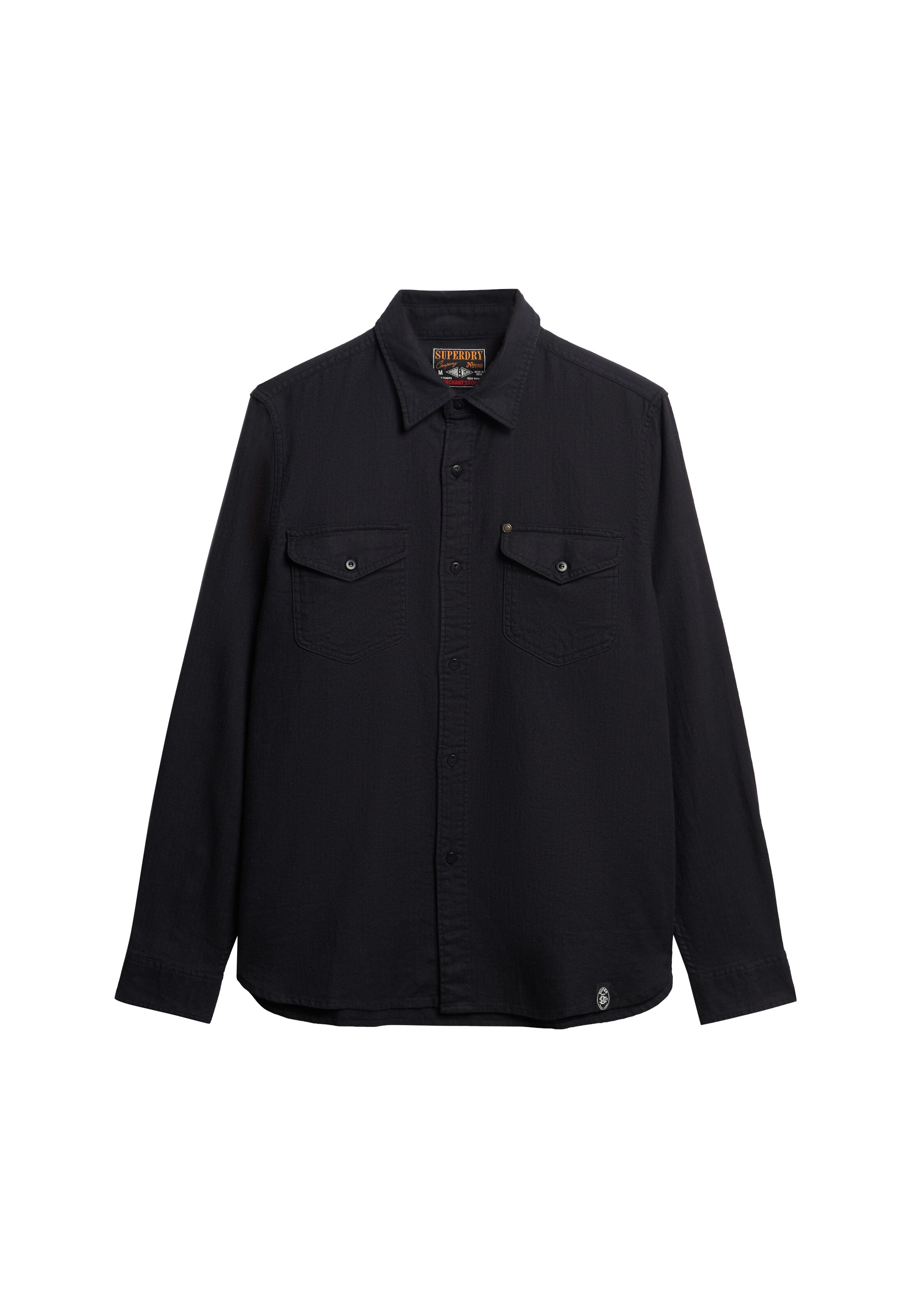 Superdry Hemd in schwarz, Produktansicht