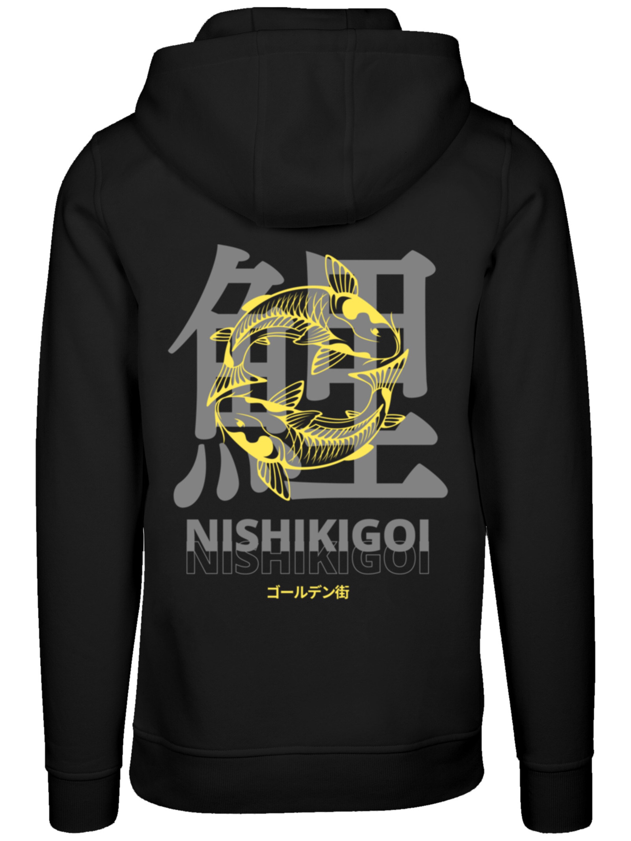 Sweat-shirt 'Koi Golden Gai' F4NT4STIC en noir