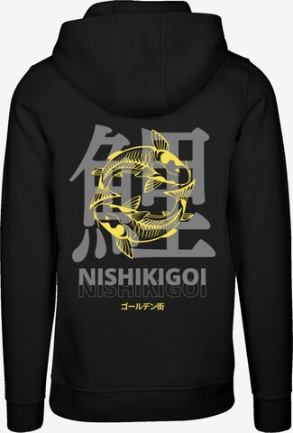 F4NT4STIC Sweatshirt 'Koi Golden Gai' in Zwart