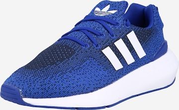 ADIDAS ORIGINALS Platform trainers 'Swift Run 22' in Blue: front