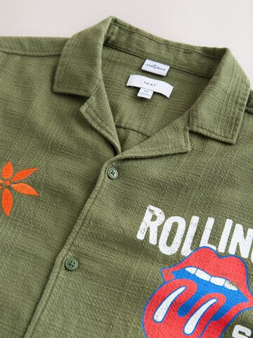 zaļš Next Komforta piegriezums Krekls 'Rolling Stones'