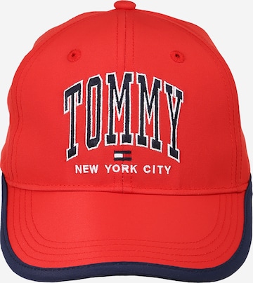 TOMMY HILFIGER Hoed in Rood: voorkant