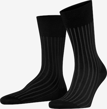 FALKE Socken 'Shadow' in Schwarz: Vorderseite