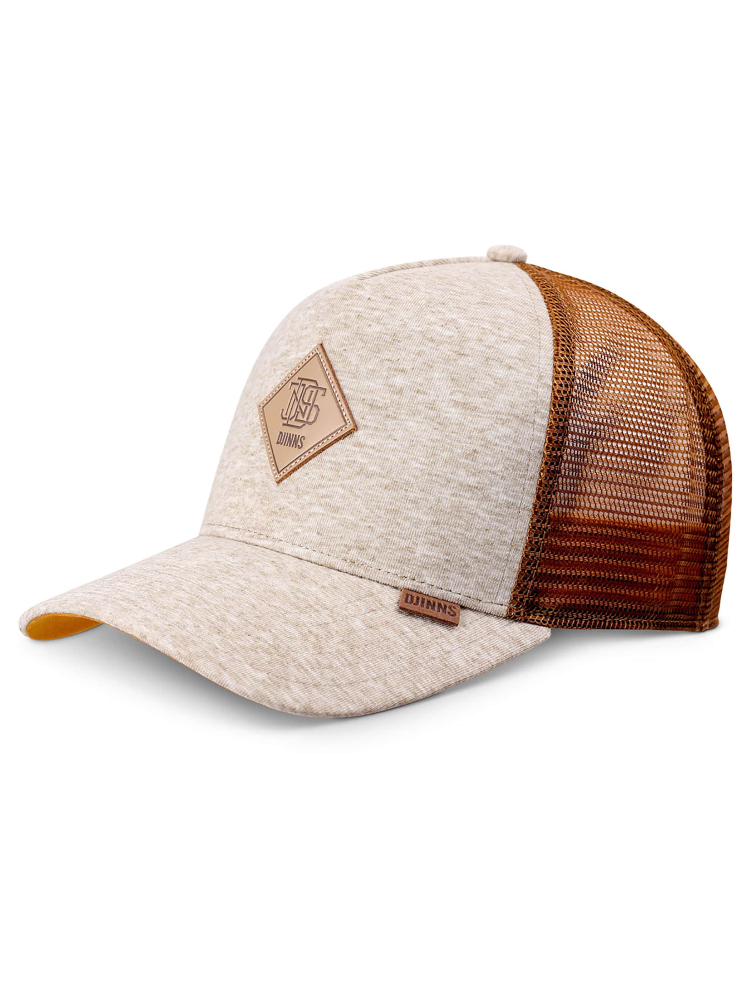 DJINNS Cap 'HFT ColourMelange' in Green: front