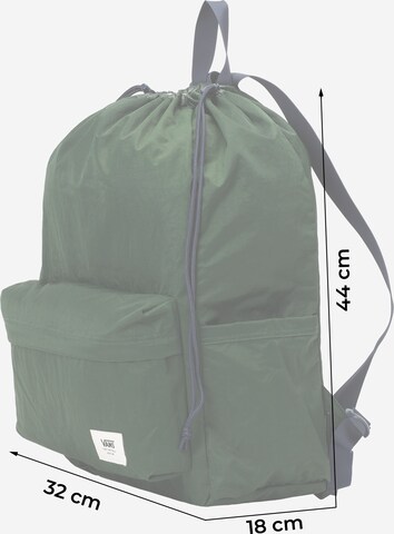 VANS - Mochila 'OLD SKOOL CINCH' em verde