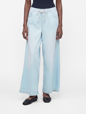 GAP Широкий Джинсы в Синий: спереди