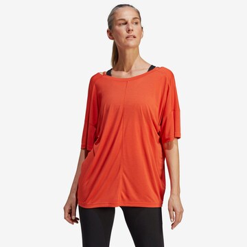 ADIDAS PERFORMANCE Sportshirt 'Studio' in Orange: predná strana